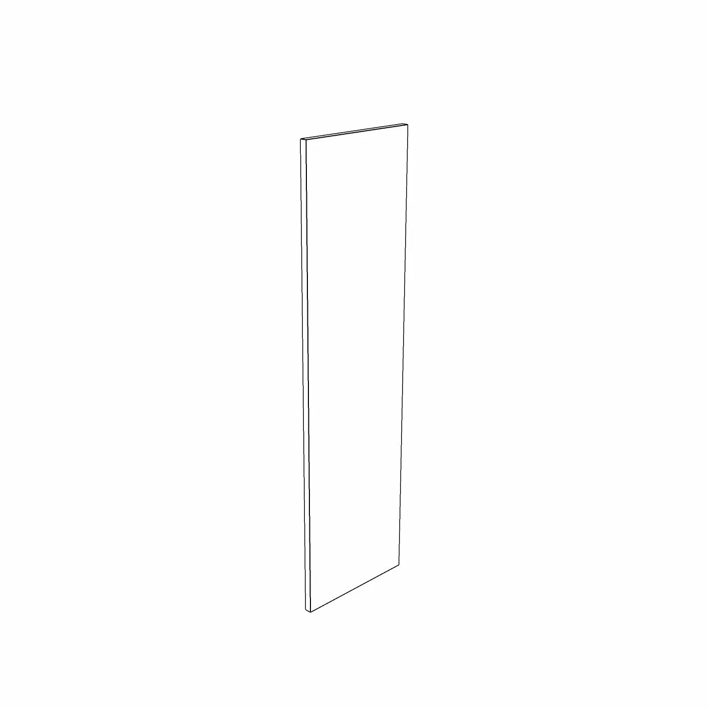 18mm Plain Countertop End Panel