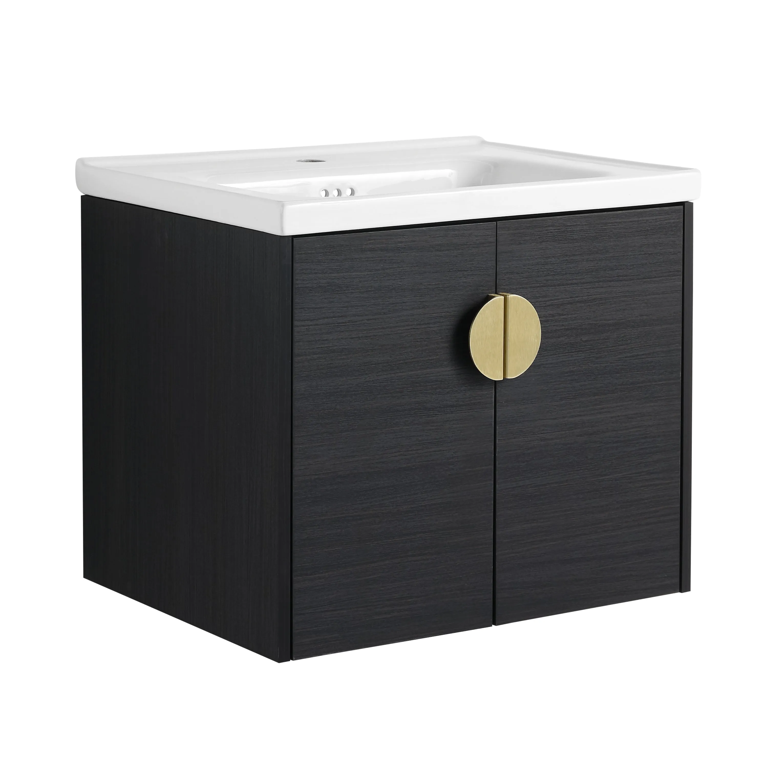 24 Inch Soft Close Doors Bathroom Vanity With Sink