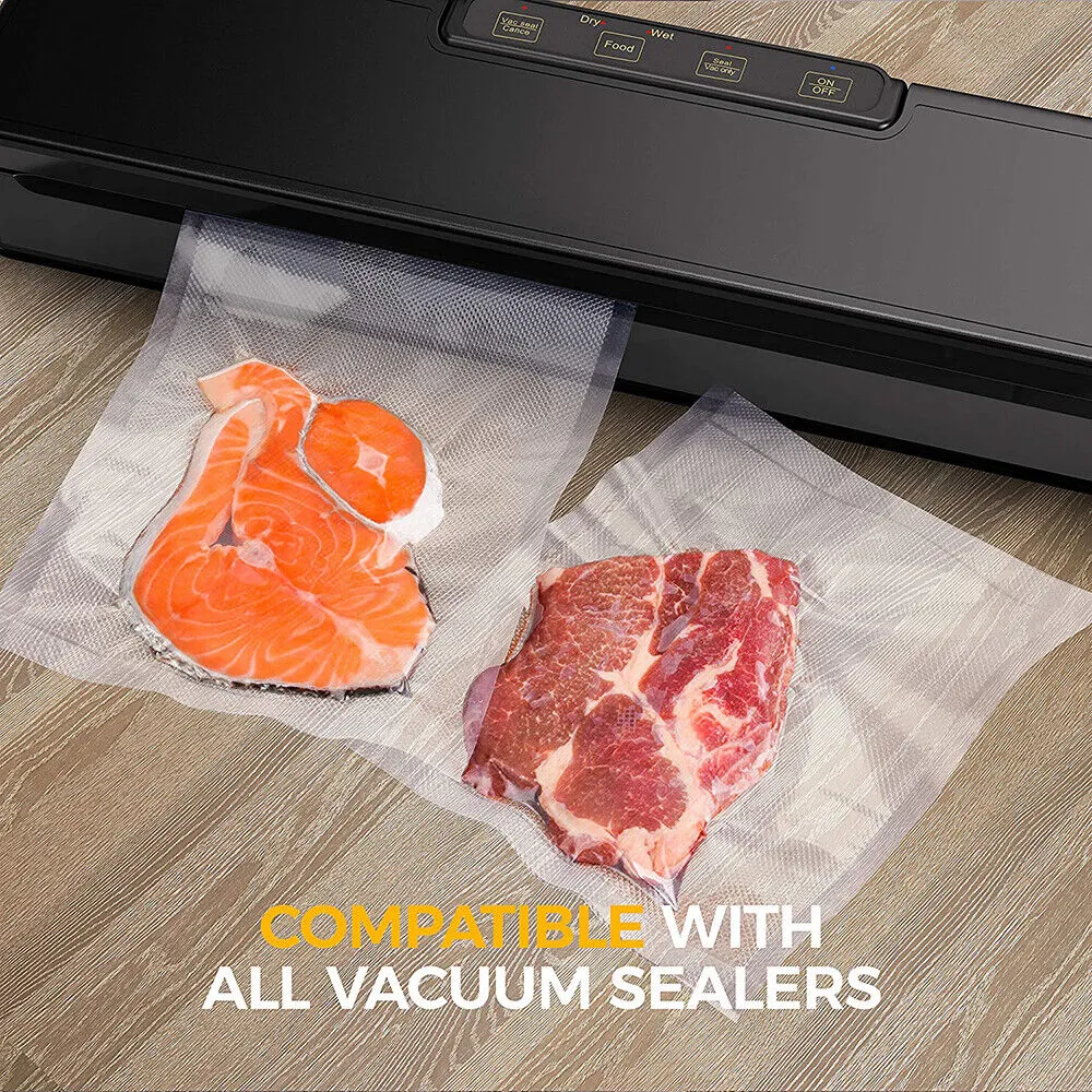 2ROLLS 30CM Vacuum Sealer Bags Rolls | Vacuum Food Saver | Storage Seal | 15M