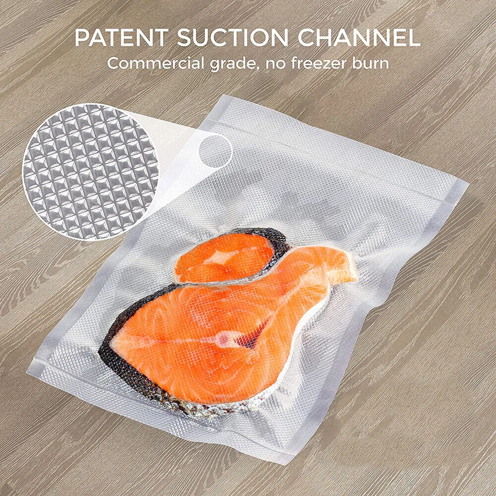 2ROLLS 30CM Vacuum Sealer Bags Rolls | Vacuum Food Saver | Storage Seal | 15M