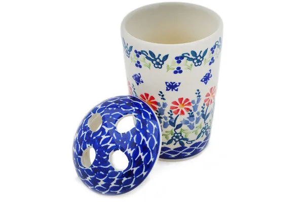 5" Toothbrush Holder - Last Summer Flowers
