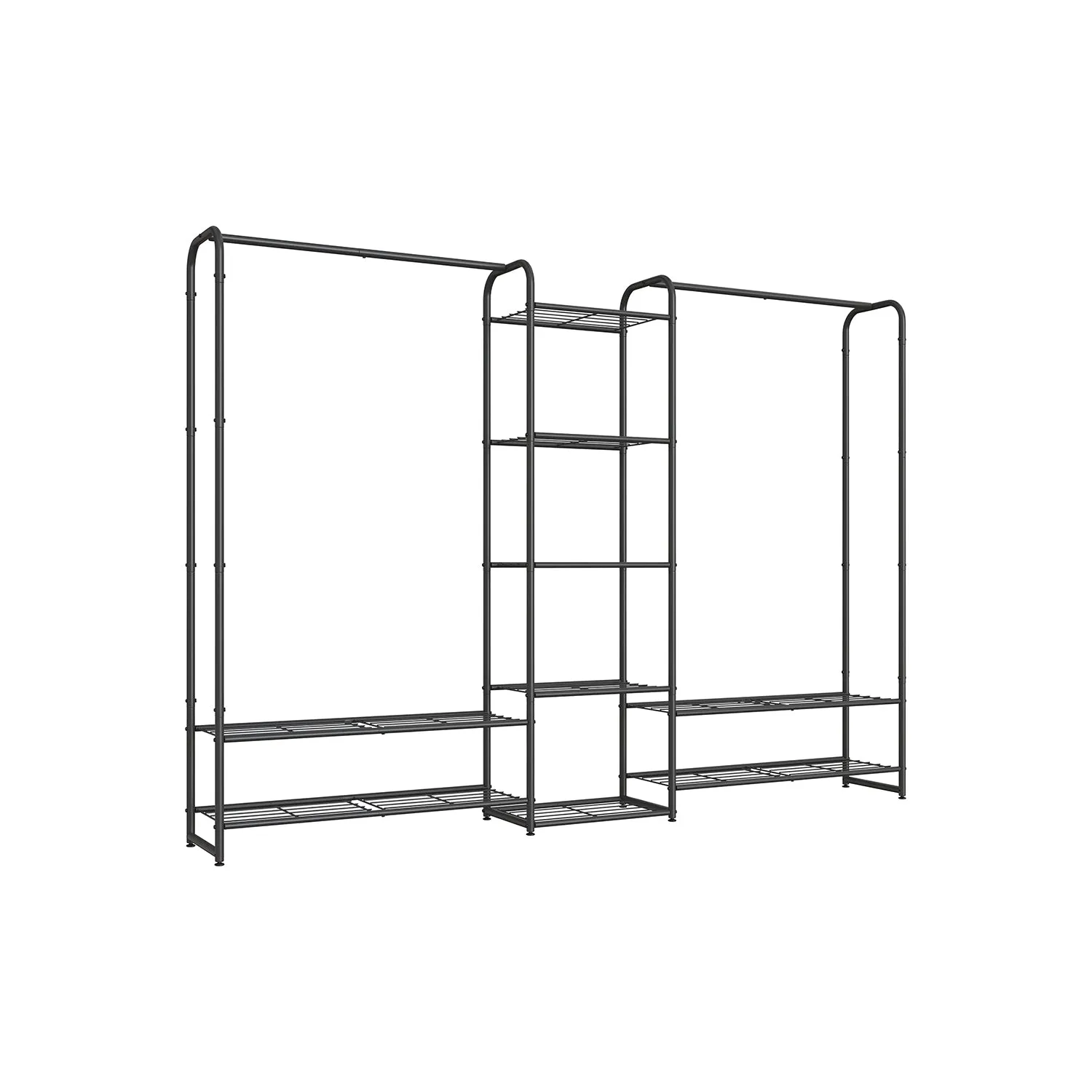 72 Inch Large Portable Closet with Shelves
