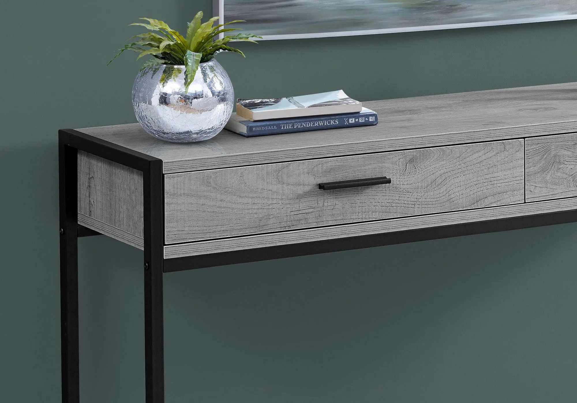 Accent Console Table For Entryway, Storage Drawers, Contemporary & Modern by Couch.com