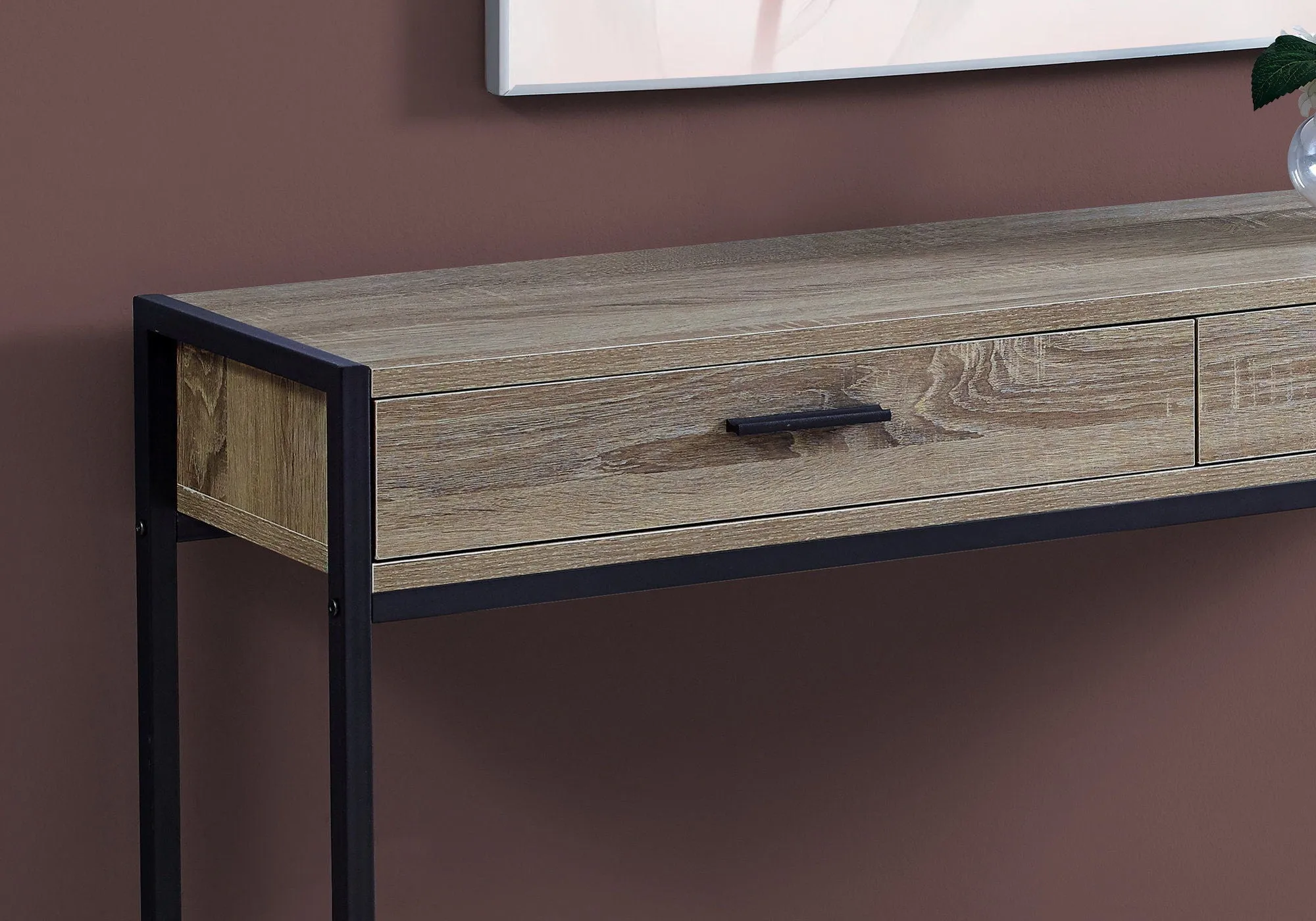 Accent Console Table For Entryway, Storage Drawers, Contemporary & Modern by Couch.com