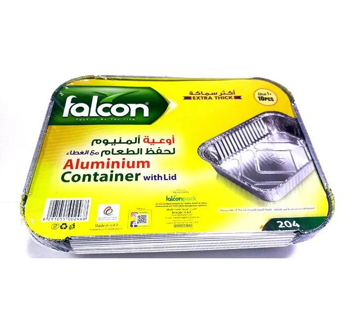 Aluminium Container With Lid