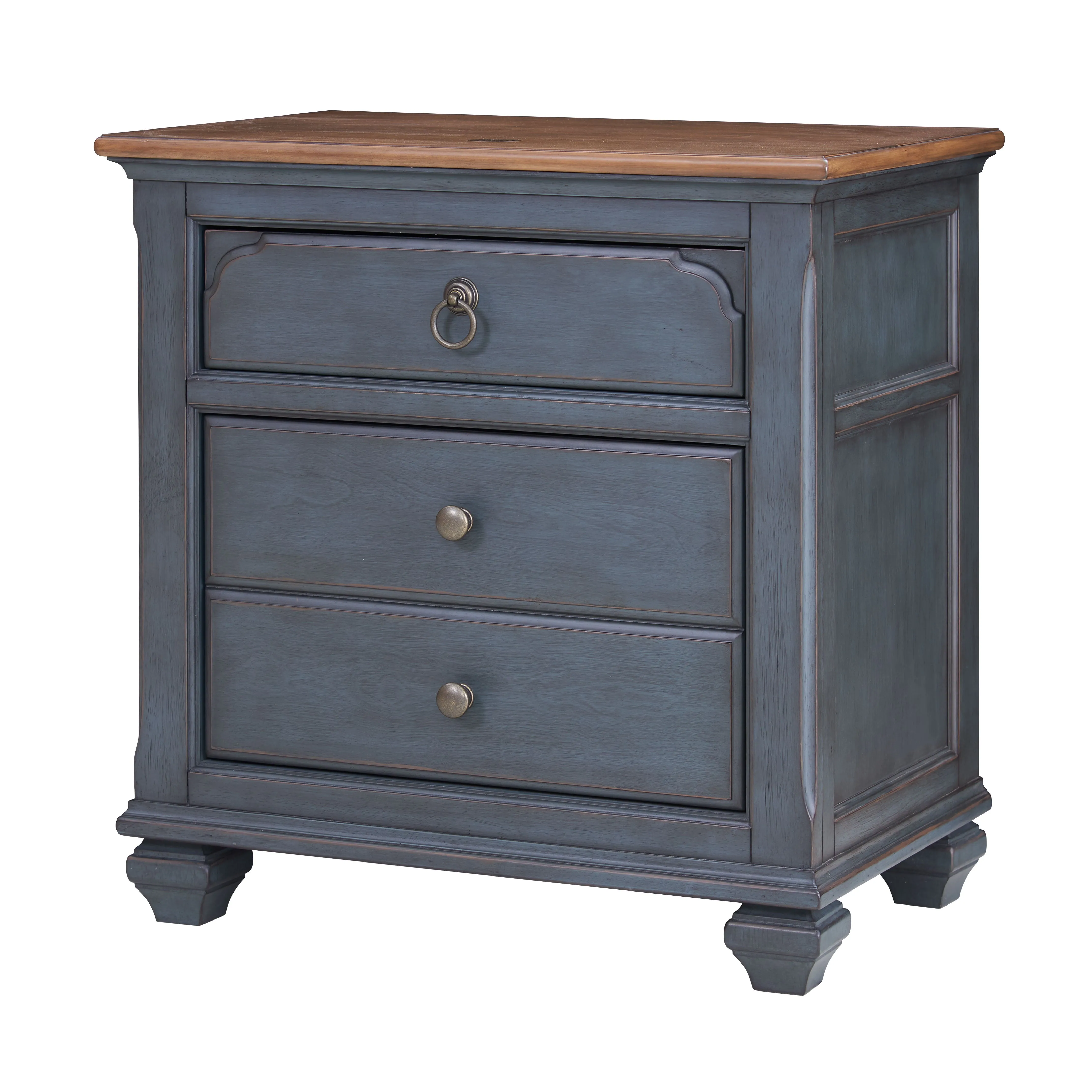 Americana - Nightstand - Blue by Couch.com