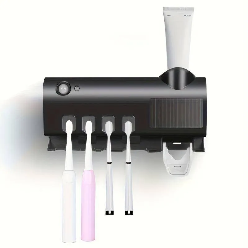 Automatic Sanitizer Toothbrush Holder