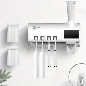 Automatic Sanitizer Toothbrush Holder