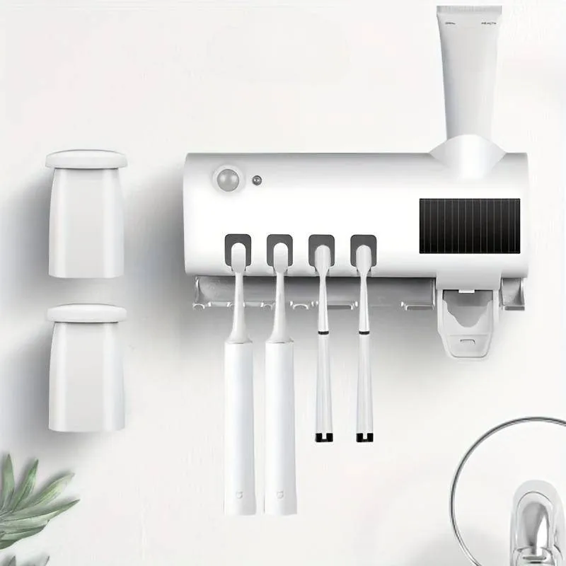 Automatic Sanitizer Toothbrush Holder