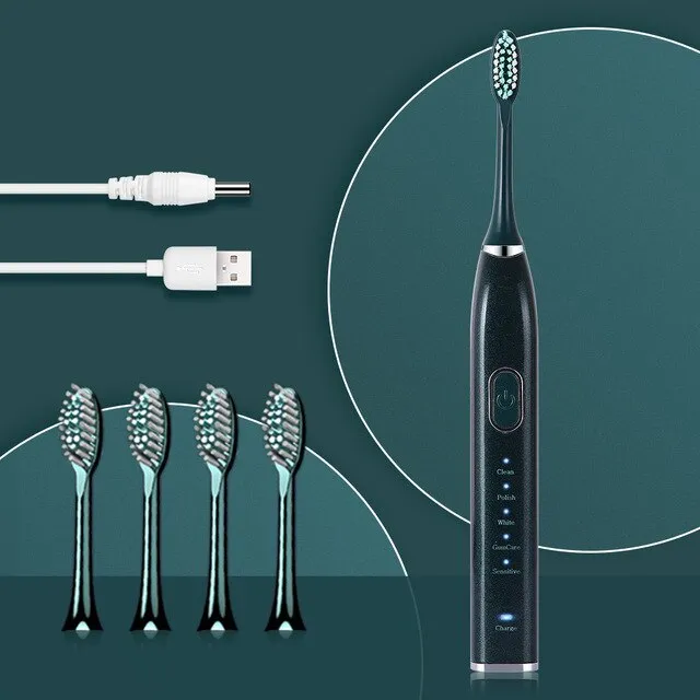 Automatic Sonic Electric Toothbrush USB Charger Ultrasonic