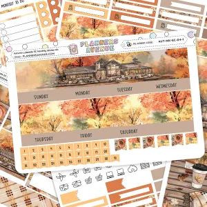 Autumn Lake Erin Condren Monthly Sticker Foiled Kit (ROSE GOLD FOIL)