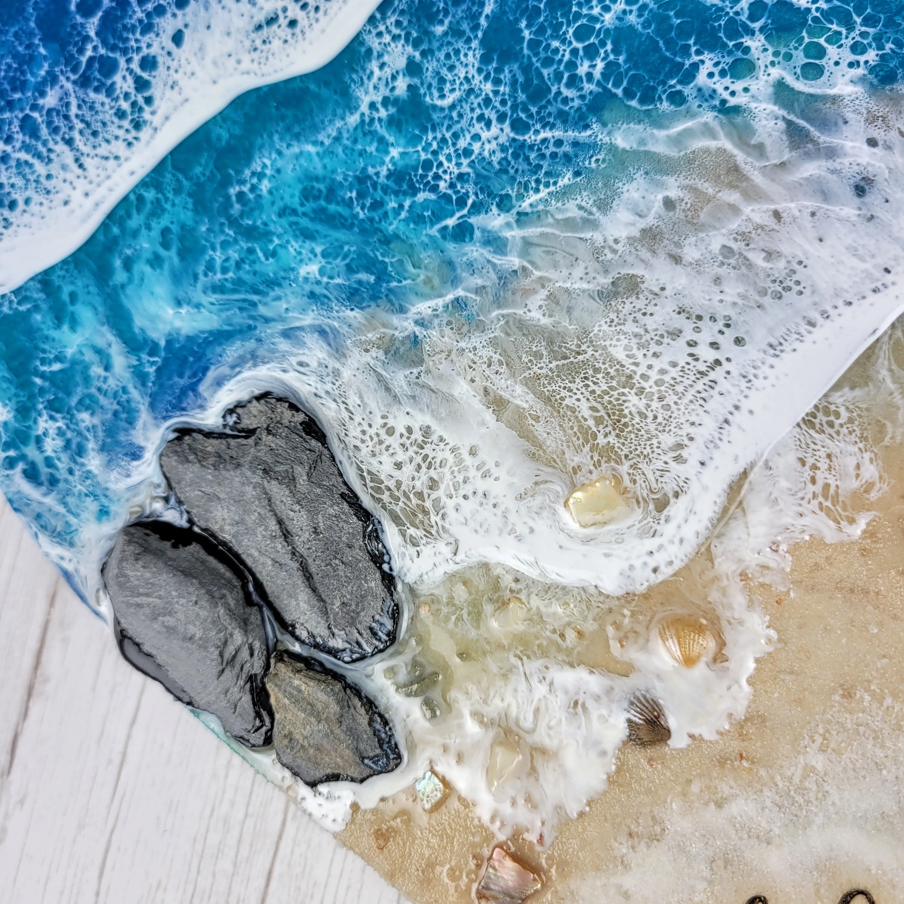 Customized Beach Heart - Made-to-Order