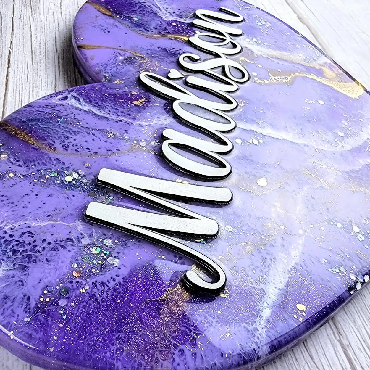 Customized Name Heart - Made-to-Order