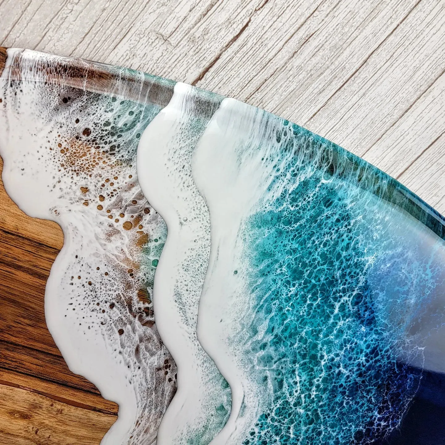 Diamond Surfboard Serving Board