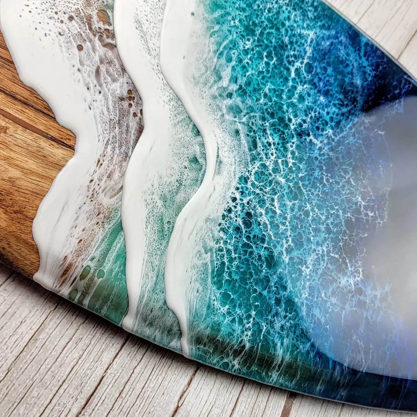 Diamond Surfboard Serving Board