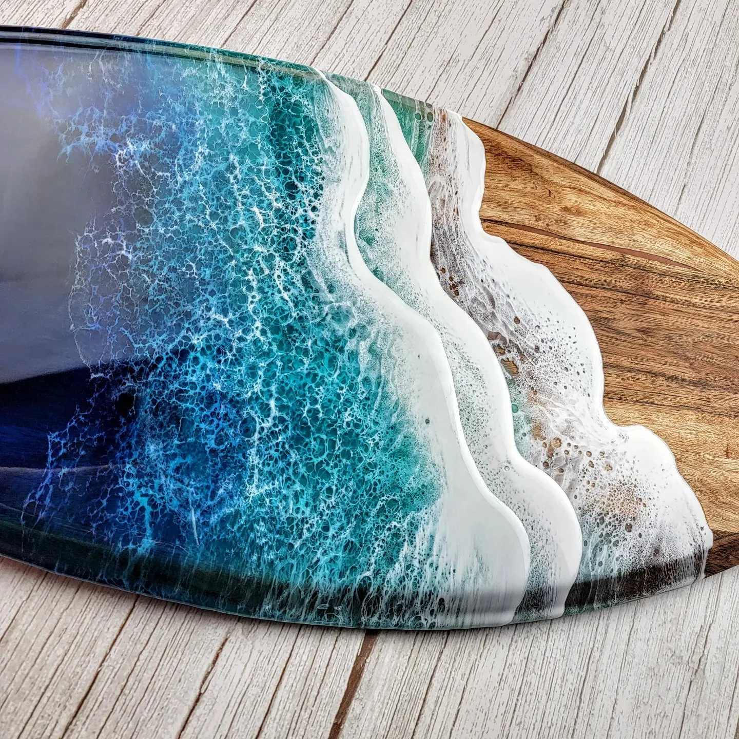 Diamond Surfboard Serving Board