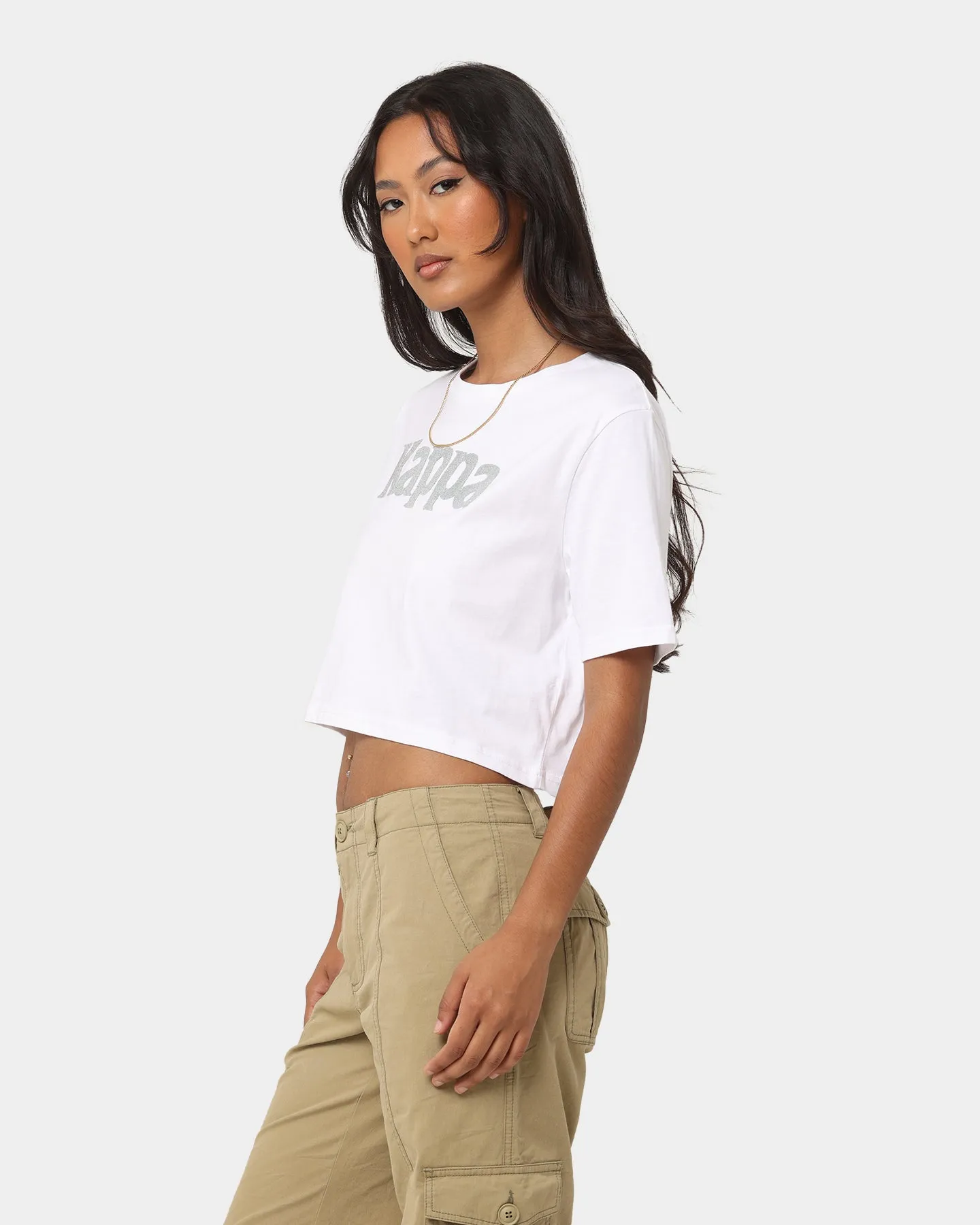 Kappa Women's Authentic Elegraphy T-Shirt White