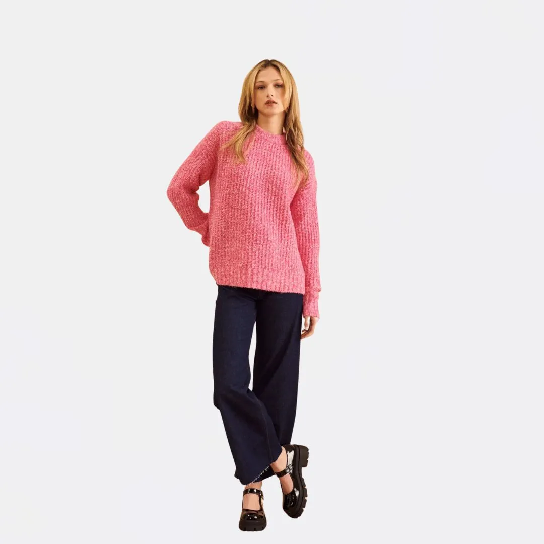 Louie Sweater (Hibiscus)