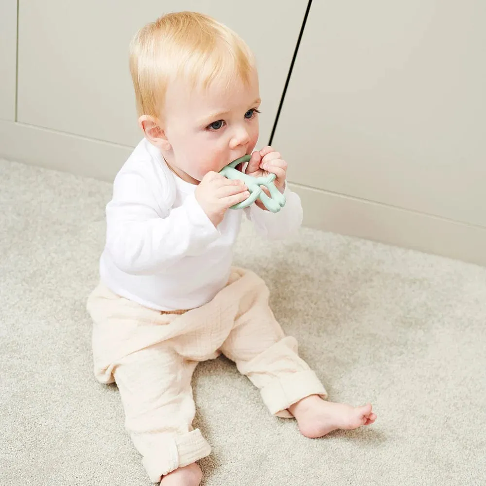 Matchstick Monkey Teething Toy - Mint Green