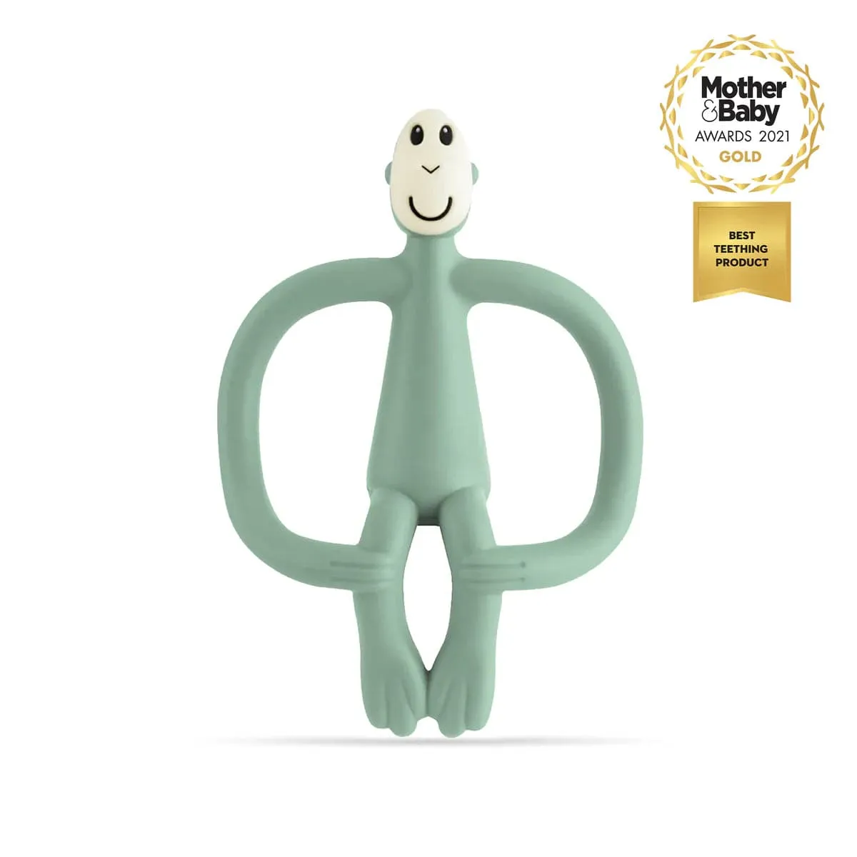Matchstick Monkey Teething Toy - Mint Green