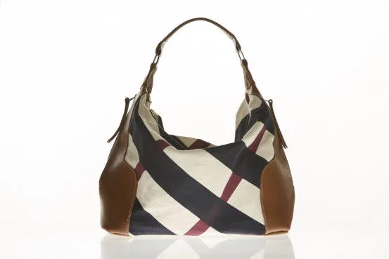 Nic by SOSH - Linen & Leather Bag, 4 Colors available