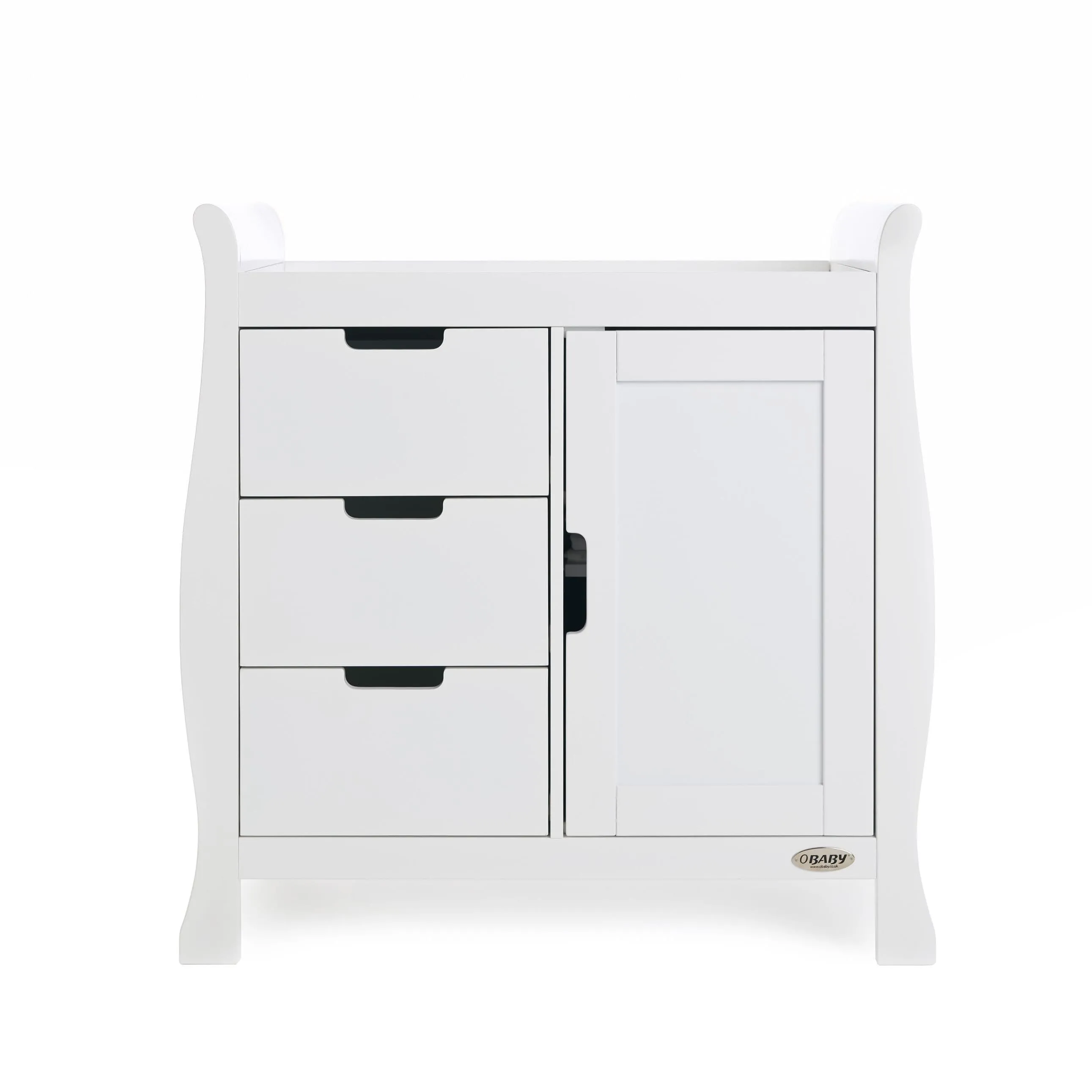 Obaby Stamford Luxe 2 Piece Room Set White