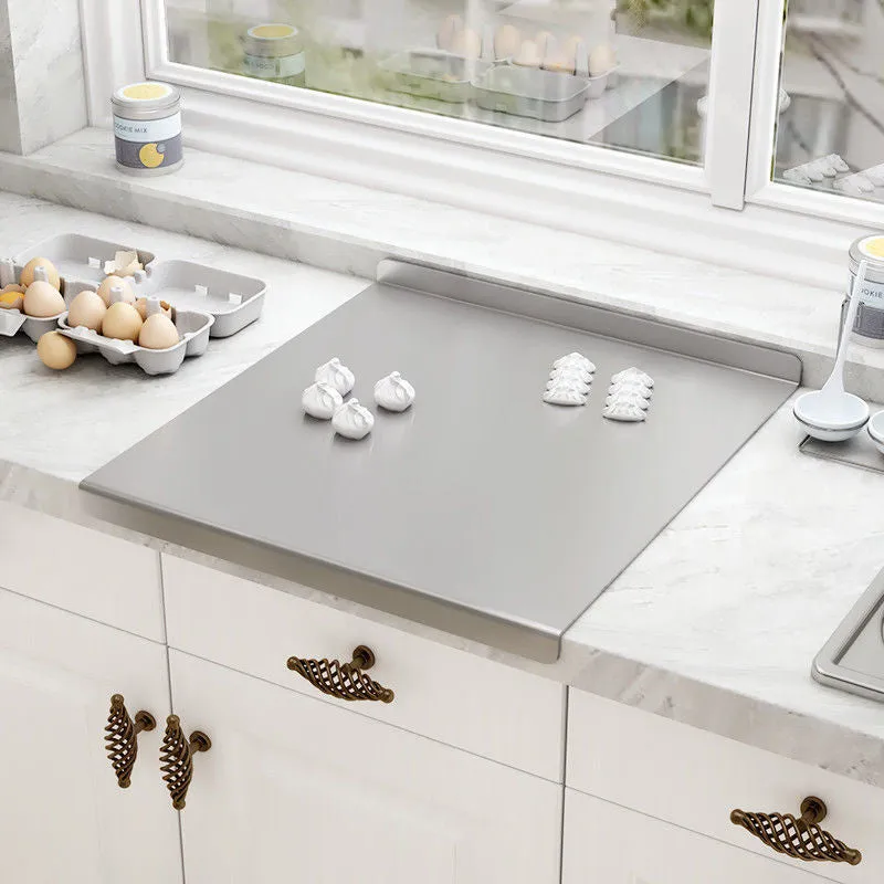 Stainless Steel Countertop Chopping Board