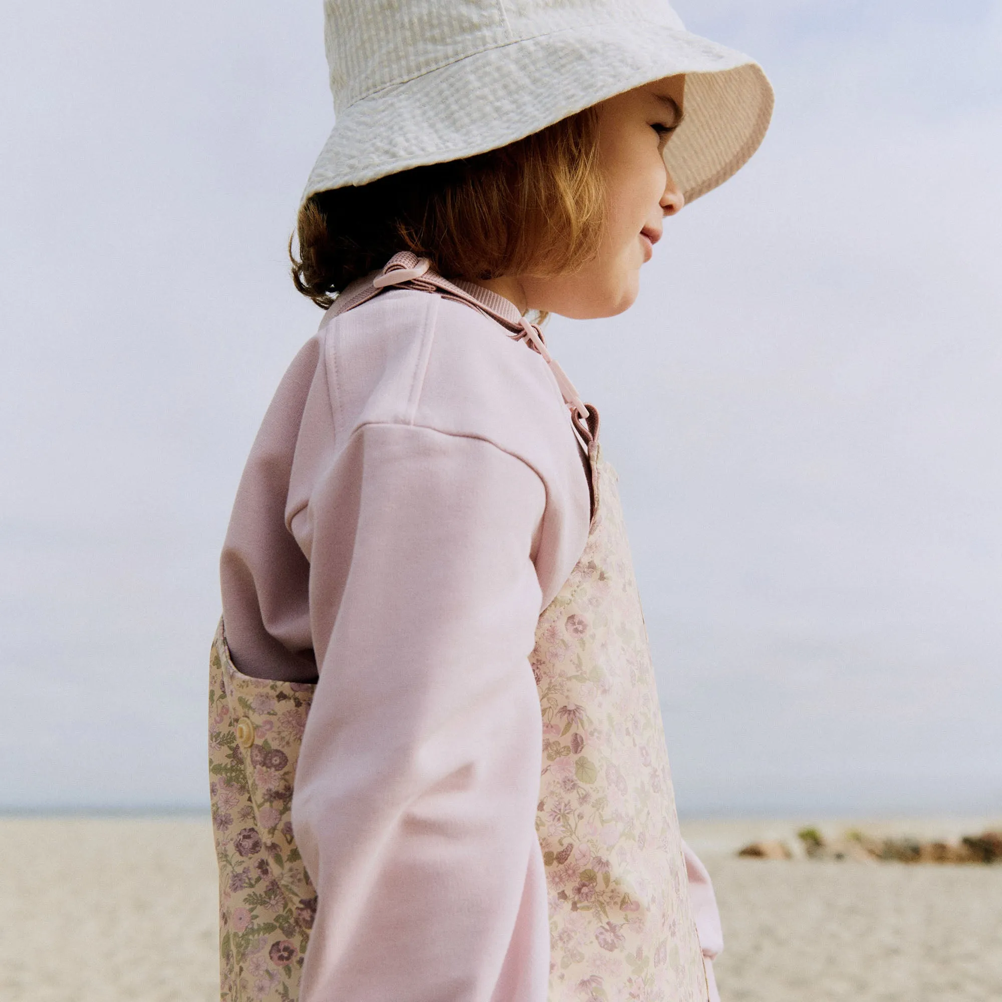 Sweatshirt L/S Embroidery Eliza - lavender mist