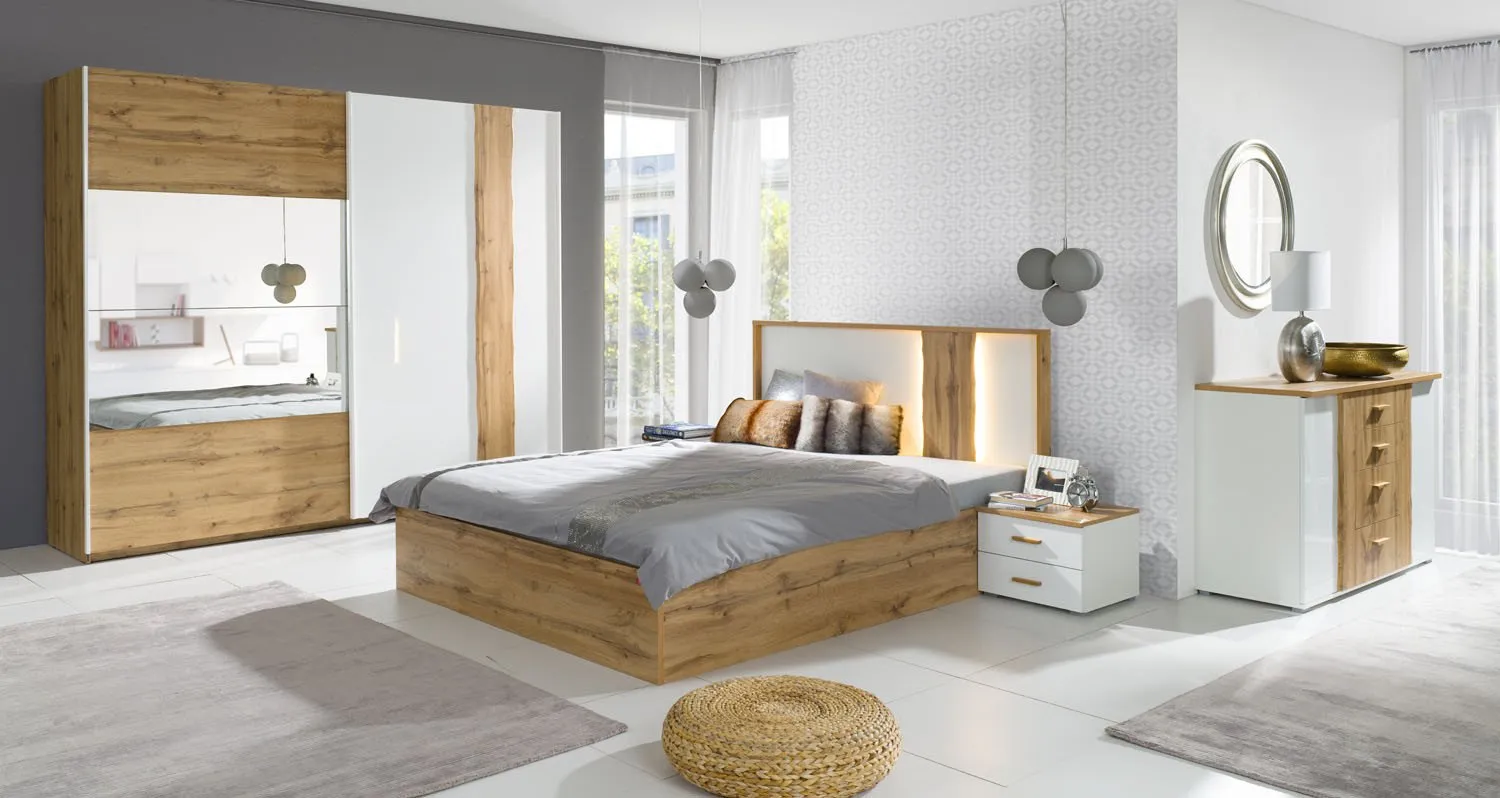 Wood WD12 Sliding Door Wardrobe 250cm